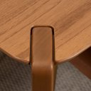 Ver imagem 5 de Mesa de Jantar 180cm com Pés de Madeira e Travessa de Aço Harmony Marrom/Canella