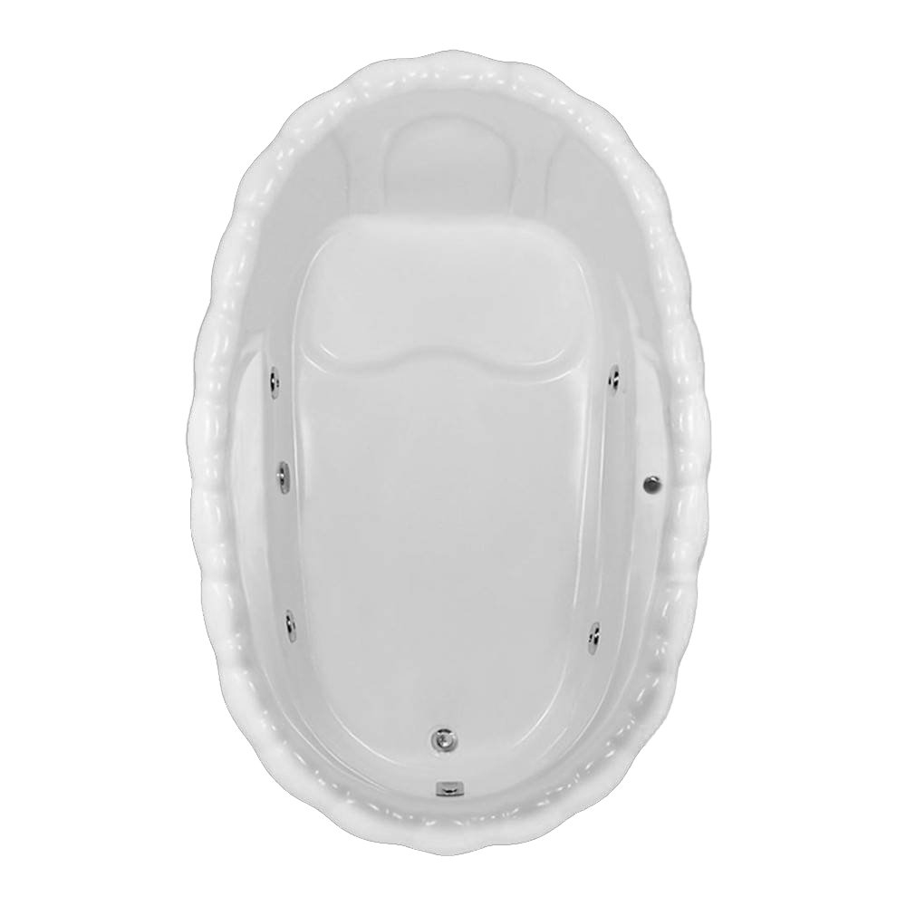 Banheira Retangular Lotus com Hidro