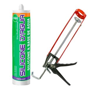 Kit Sela Trinca Piso Telha Parede Branco com Aplicador