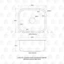 Ver imagem 7 de Kit Cuba Quadrada Aimoré e Tábua para Lavanderia Pingoo.casa