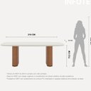Ver imagem 3 de Mesa para Sala de Jantar com Vidro Lintz