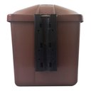 Ver imagem 2 de Cesto Individual Lixeira Coleta Seletiva 40 Litros com Poste Cor:vermelho