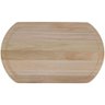 Tábua de Madeira Eucalipto Oval para Corte Churrasco - 1