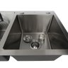 Cuba Gourmet Dupla Quadrada Aço Inox 304 Escovada 78x43cm - 4