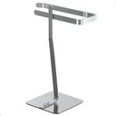 Ver imagem 3 de Porta Toalha Lavabo Cromado de Bancada Suporte Toalha Oslo