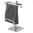 Ver imagem 1 de Porta Toalha Lavabo Cromado de Bancada Suporte Toalha Oslo