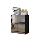 Ver imagem 3 de Aparador Buffet 2 Portas com Espelho Vegas Multimóveis V3611 Preto
