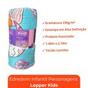 Ver imagem 7 de Edredom Solteiro Lepper Patrulha Canina Menina Microfibra Dupla Face Estampado Lilás