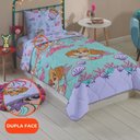 Ver imagem 3 de Edredom Solteiro Lepper Patrulha Canina Menina Microfibra Dupla Face Estampado Lilás