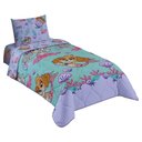 Ver imagem 1 de Edredom Solteiro Lepper Patrulha Canina Menina Microfibra Dupla Face Estampado Lilás
