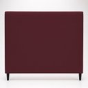 Ver imagem 7 de Cabeceira Estofada Moderna para Quarto Cama Box Casal 140 cm Florem Suede Bordô