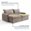 Ver mais imagens de Sofá Cama Reclinável 260cm Sevilha