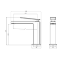 Ver imagem 2 de Misturador Plate Monocomando para Banheiro e Lavabo