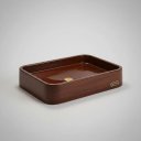 Ver imagem 4 de Cuba Exclusiva Apoio Banheiro Marrom Imperial Luxo 49x34cm Marrom Imperial
