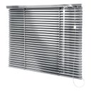 Ver imagem 2 de Persiana Horizontal Prata - 2,20m Larg X 1,40m Alt - Alumínio 25mm - Persianet