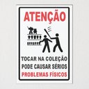 Ver imagem 1 de Placa Decorativa Frases Engraçadas Avisos Quarto Sala Banheiro:15