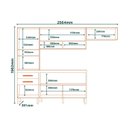 Ver imagem 4 de Cozinha Compacta 5 Portas 2 Gavetas Sara