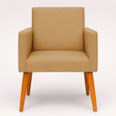 Ver imagem 7 de Poltrona Decorativa para Sala Recepção Consultório Suede Cores Pés Palito