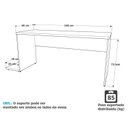 Ver imagem 4 de Mesa para Computador Gamer 160cm Branco