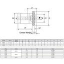 Ver imagem 5 de Adaptador Mandril Troca Rápida Kwes/2 - 17,47x13,09 -1/2 Npt