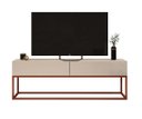 Ver imagem 2 de Rack Eros Estilo Industrial 140cm Sala Estar