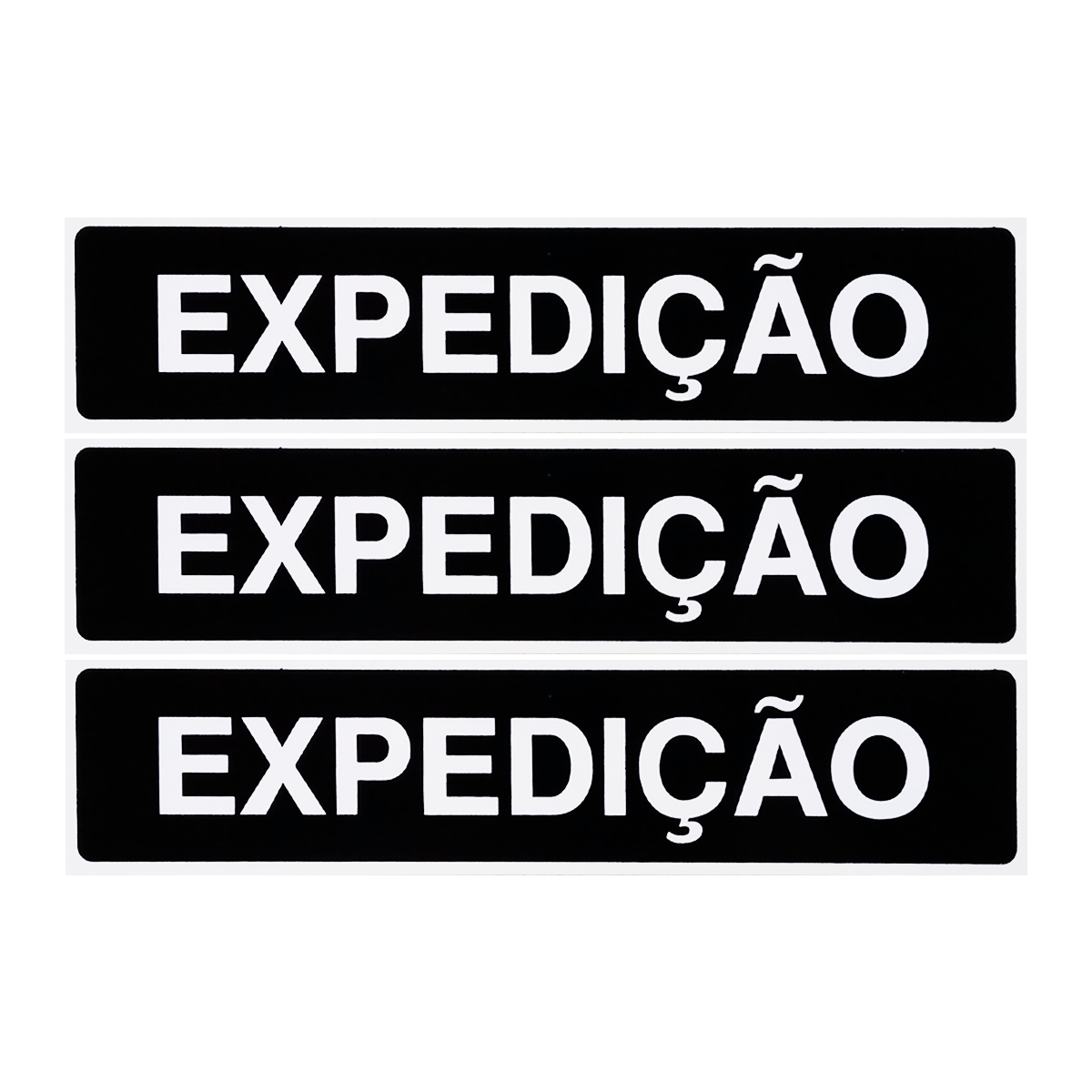 Combo 10 Placas De Sinalização Expedição 30x7 Acesso - A-417/1 F9e