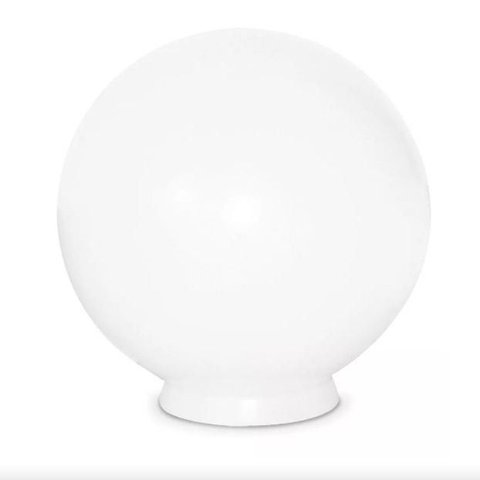 Globo Polietileno Leitoso Boca 15 (300mm) Unica Leitoso