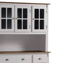 Ver imagem 3 de Cristaleira Arca e Oratório 6 Portas 2 Gavetas Hannover 60804