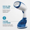 Ver imagem 2 de Passadeira a Vapor Mondial Portátil Fast Steam Vp-09 127v