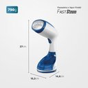 Ver imagem 7 de Passadeira a Vapor Mondial Portátil Fast Steam Vp-09 127v