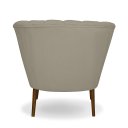 Ver imagem 3 de Kit 02 Poltrona Pétala Flor Decorativa Suede Bege