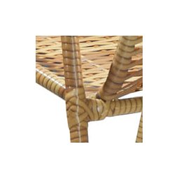 Cadeira de Junco Romana Jardim Área Externa Capupuccino - 4