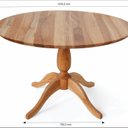 Ver imagem 2 de Mesa Redonda Pé Central 120cm X79cm Milena