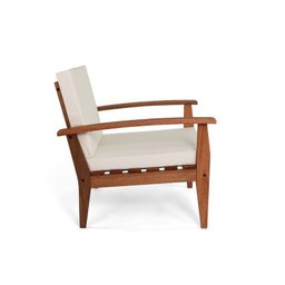 Conjunto com 2 Poltronas de Madeira Isis - 3