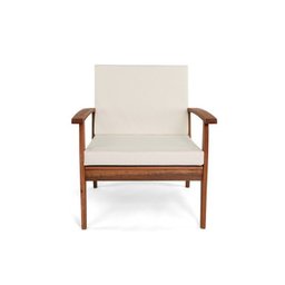 Conjunto com 2 Poltronas de Madeira Isis - 4