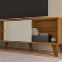 Ver imagem 2 de Rack Estante Denver 180cm Tv até 75 Polegadas Multifuncional com Portas Peternella Móveis