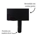 Ver imagem 6 de Cama Viuva Box Baú 128x188 - Suede - Preto
