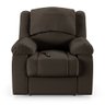 Poltrona do Papai Reclinável Melim Controle Power Elétrico Pu Marrom Fh1 - D'rossi - 5