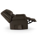 Ver imagem 2 de Poltrona do Papai Reclinável Melim Controle Power Elétrico Pu Marrom Fh1 - D'rossi