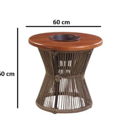 Conjunto Sofá Amsterdã 1 e 2 Lugares com Mesa de Centro - 4