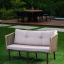 Ver imagem 6 de Conjunto Sofá Amsterdã 1 e 2 Lugares com Mesa de Centro