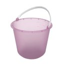 Ver imagem 1 de Balde Plástico Multi Lar Rosa Bebê 12 Litros - Metasul