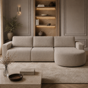 Ver imagem 5 de Sofá Living Retrátil e Reclinável Encantus 3 Lugares Marrom Cappuccino