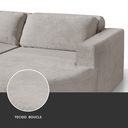 Ver imagem 6 de Sofá Living com Chaise Retrátil e Reclinável 3 Lugares Marrom Encantus 292cm