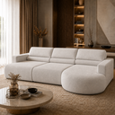 Ver imagem 2 de Sofá Living Retrátil e Reclinável Encantus 3 Lugares 292cm Bege