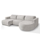 Ver imagem 5 de Sofá Living Retrátil e Reclinável Encantus 3 Lugares 292cm Bege