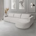 Ver imagem 1 de Sofá Living Retrátil e Reclinável Encantus 3 Lugares 292cm Bege