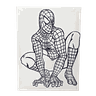 Tela para Pintura Riscada 30x40cm Homem Aranha Art & Hobby - 2