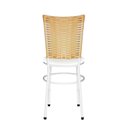 Ver imagem 5 de 6 Cadeiras para Mesa Branca Hawai Palha:branco