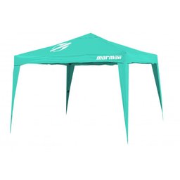 Tenda Gazebo Dobrável Alum. 3,00 X 3,00 M Turquesa - Mormaii - 1